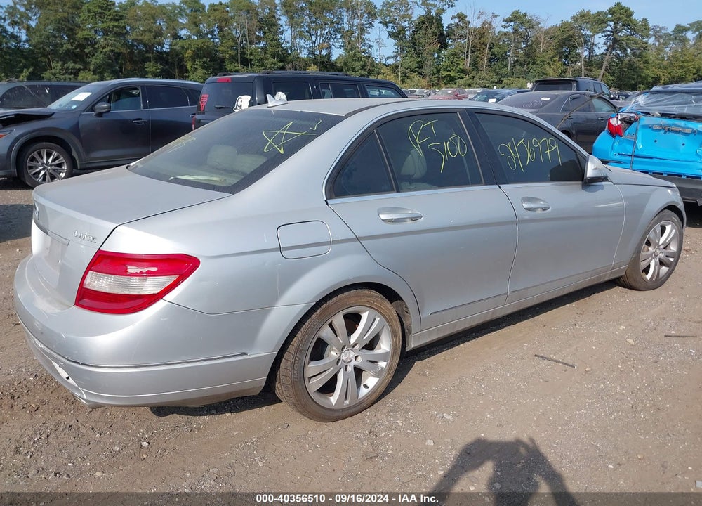 2009 MERCEDES-BENZ C 300 LUXURY 4MATIC/SPORT 4MATIC VIN: WDDGF81X29F267003
