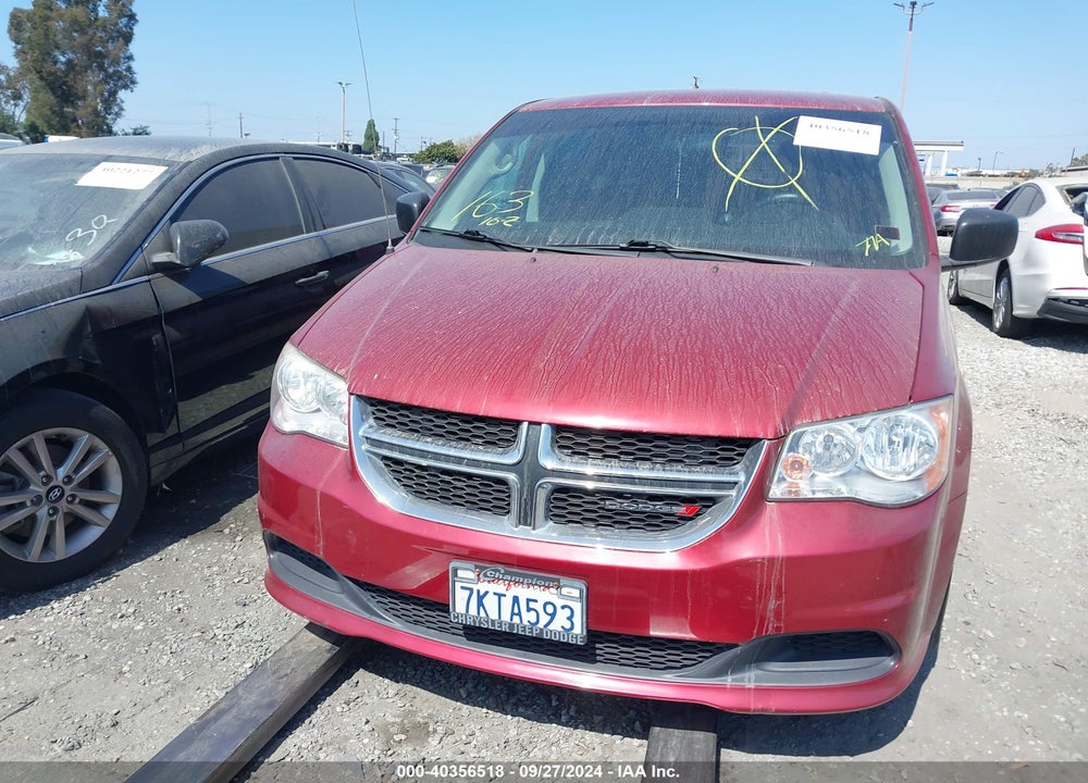 2015 DODGE GRAND CARAVAN AMERICAN VALUE PKG VIN: 2C4RDGBG7FR600463