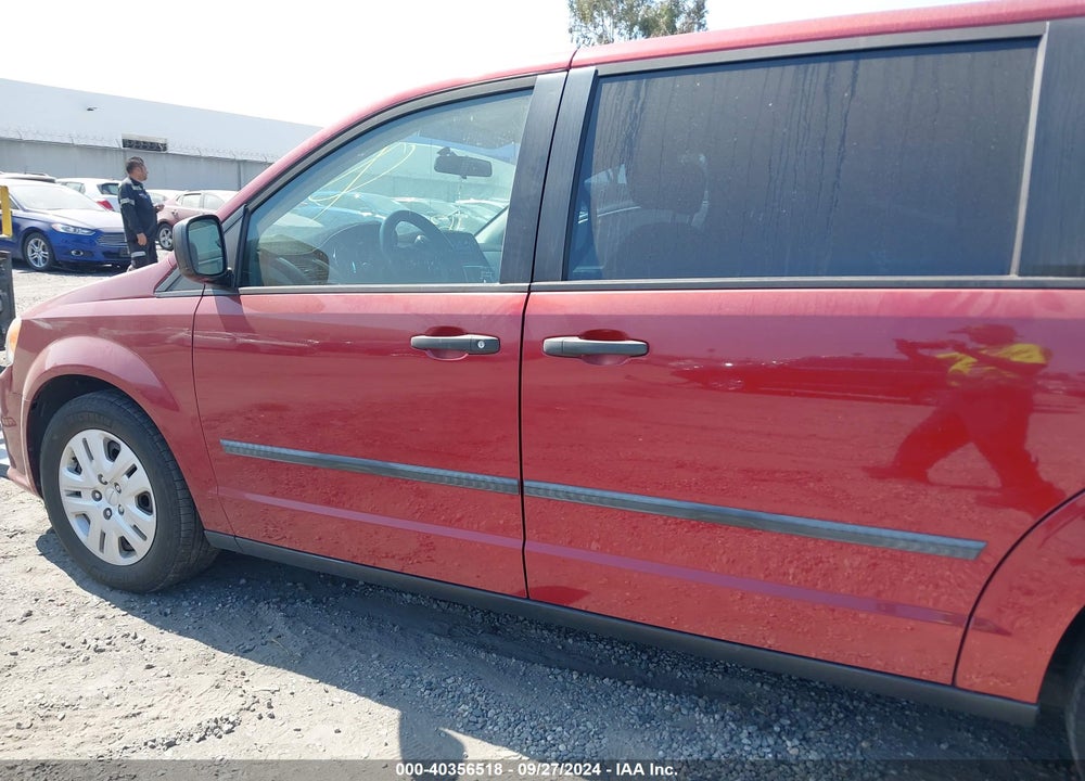 2015 DODGE GRAND CARAVAN AMERICAN VALUE PKG VIN: 2C4RDGBG7FR600463