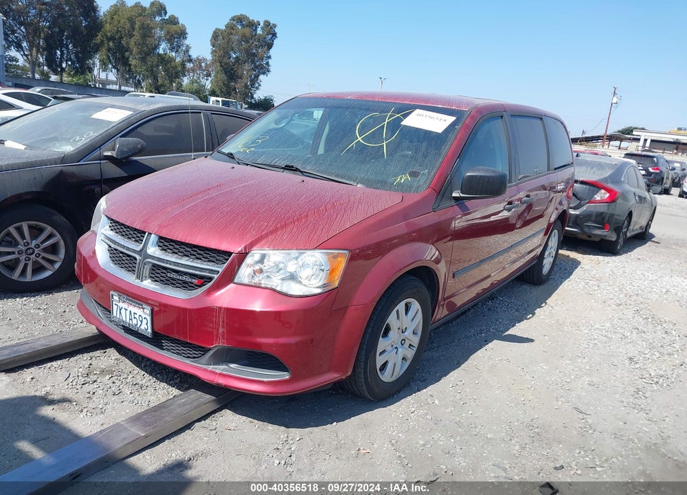 2015 DODGE GRAND CARAVAN AMERICAN VALUE PKG VIN: 2C4RDGBG7FR600463