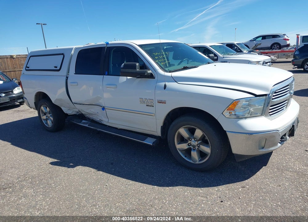 2019 RAM 1500 CLASSIC BIG HORN 4X4 6'4 BOX VIN: 1C6RR7TT0KS518393