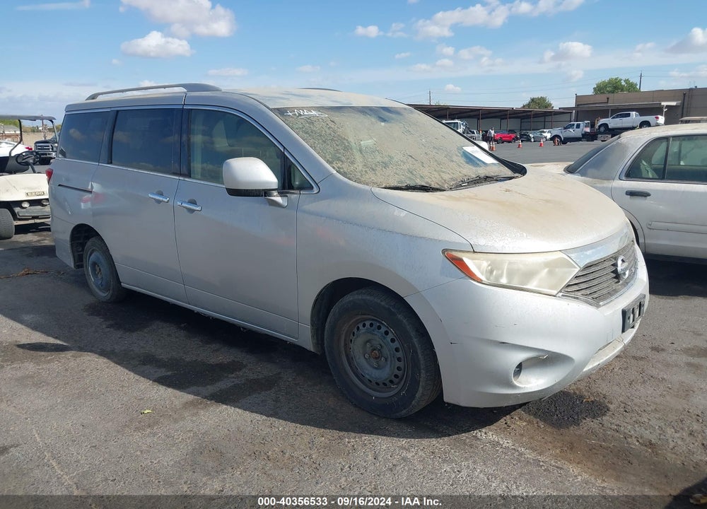 2012 NISSAN QUEST S VIN: JN8AE2KP9C9041842