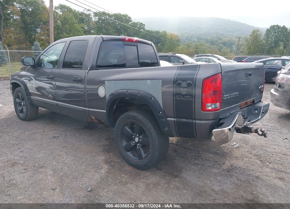2003 DODGE RAM 1500 SLT/LARAMIE/ST VIN: 1D7HU18D43J584928