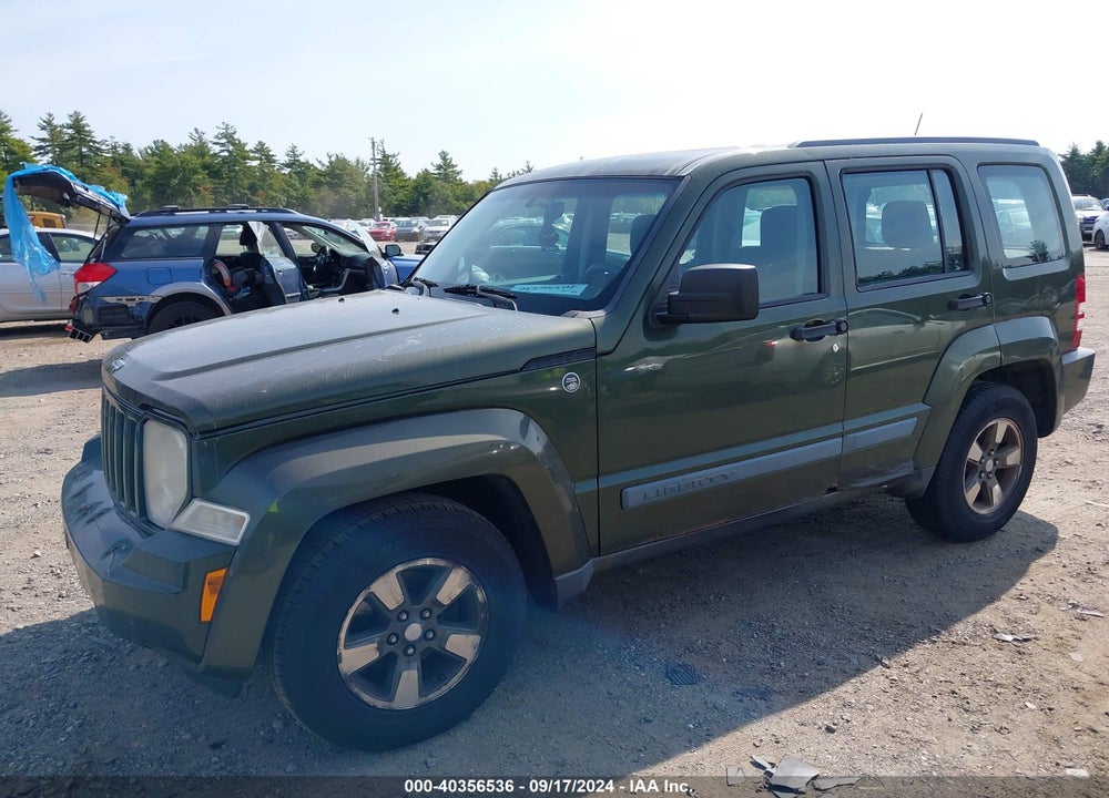 2008 JEEP LIBERTY SPORT VIN: 1J8GN28K28W132194