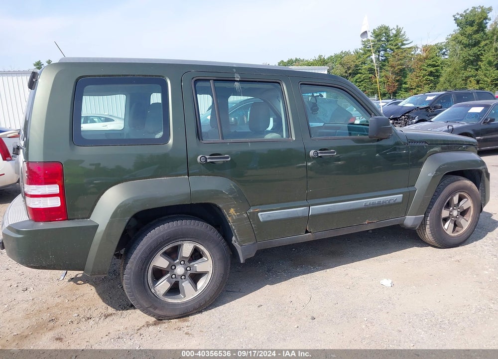 2008 JEEP LIBERTY SPORT VIN: 1J8GN28K28W132194