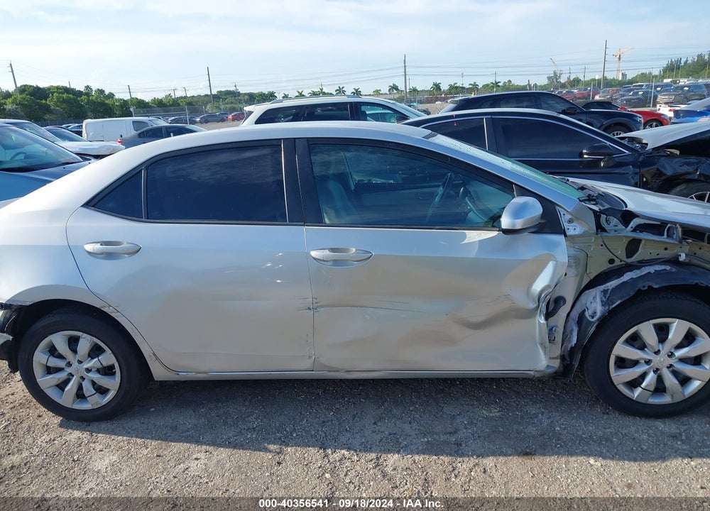 2015 TOYOTA COROLLA LE VIN: 5YFBURHE0FP280762