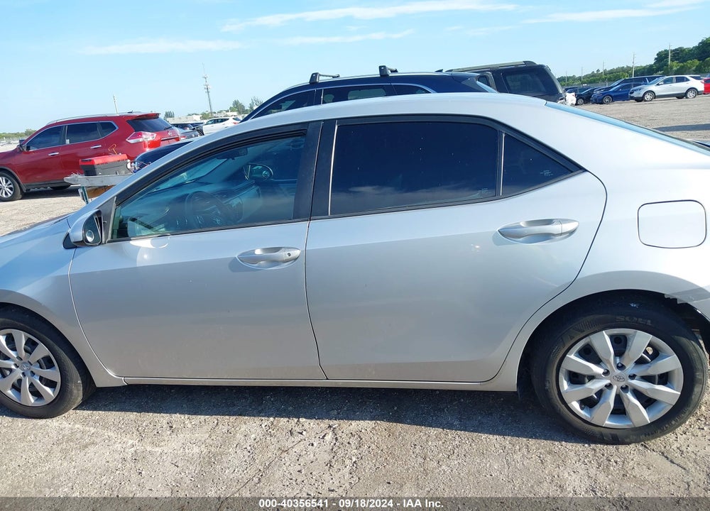 2015 TOYOTA COROLLA LE VIN: 5YFBURHE0FP280762