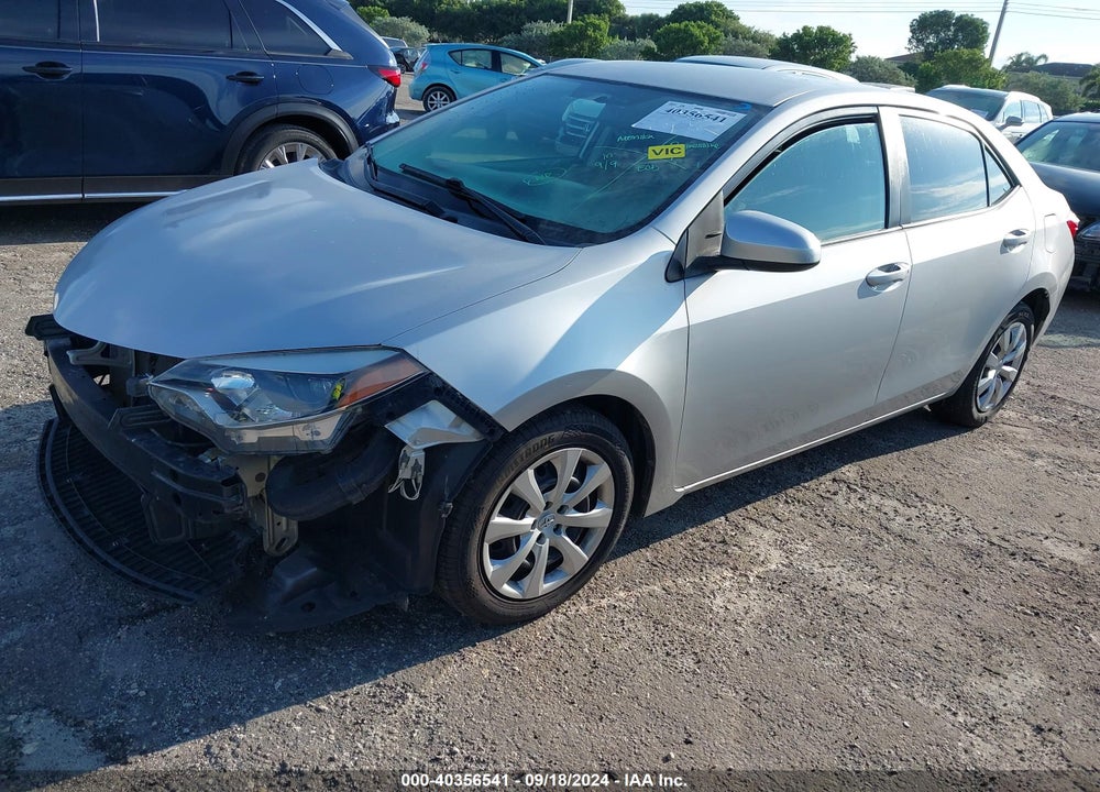 2015 TOYOTA COROLLA LE VIN: 5YFBURHE0FP280762
