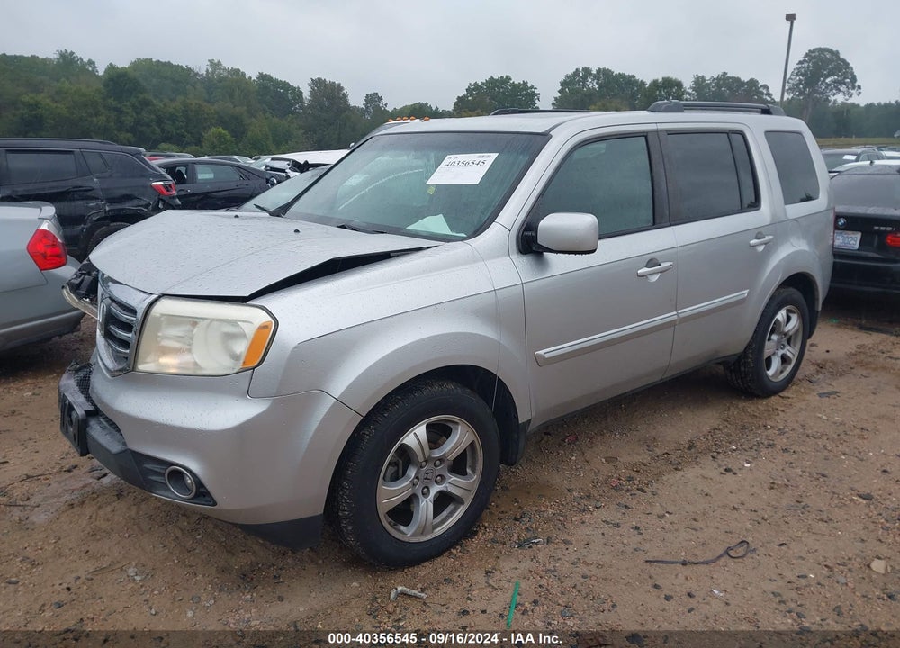 2013 HONDA PILOT EX-L VIN: 5FNYF3H59DB010245