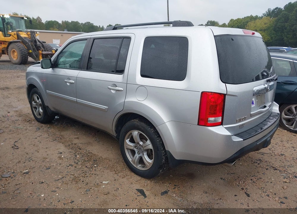 2013 HONDA PILOT EX-L VIN: 5FNYF3H59DB010245