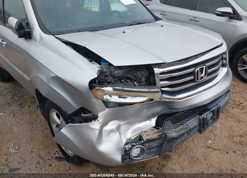 2013 HONDA PILOT EX-L VIN: 5FNYF3H59DB010245