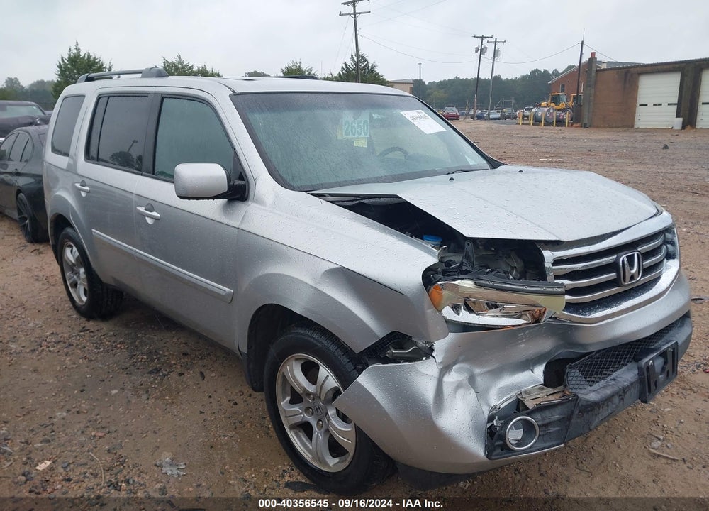 2013 HONDA PILOT EX-L VIN: 5FNYF3H59DB010245