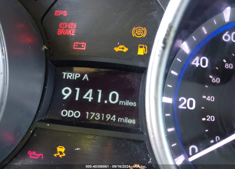 2012 HYUNDAI SONATA LIMITED 2.0T VIN: 5NPEC4AB5CH327036