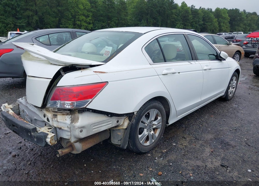 2008 HONDA ACCORD 2.4 LX-P VIN: 1HGCP26418A075232