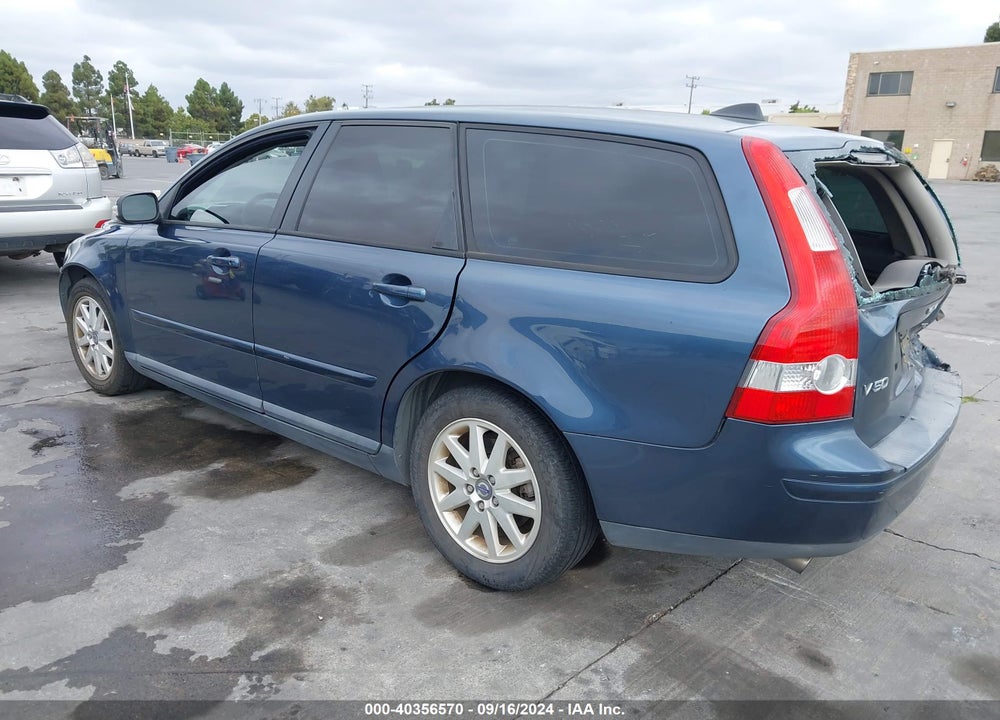 2007 VOLVO V50 T5 VIN: YV1MW682X72292063