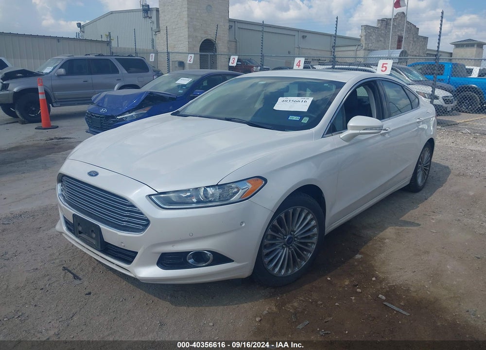 2014 FORD FUSION TITANIUM VIN: 3FA6P0K9XER207350