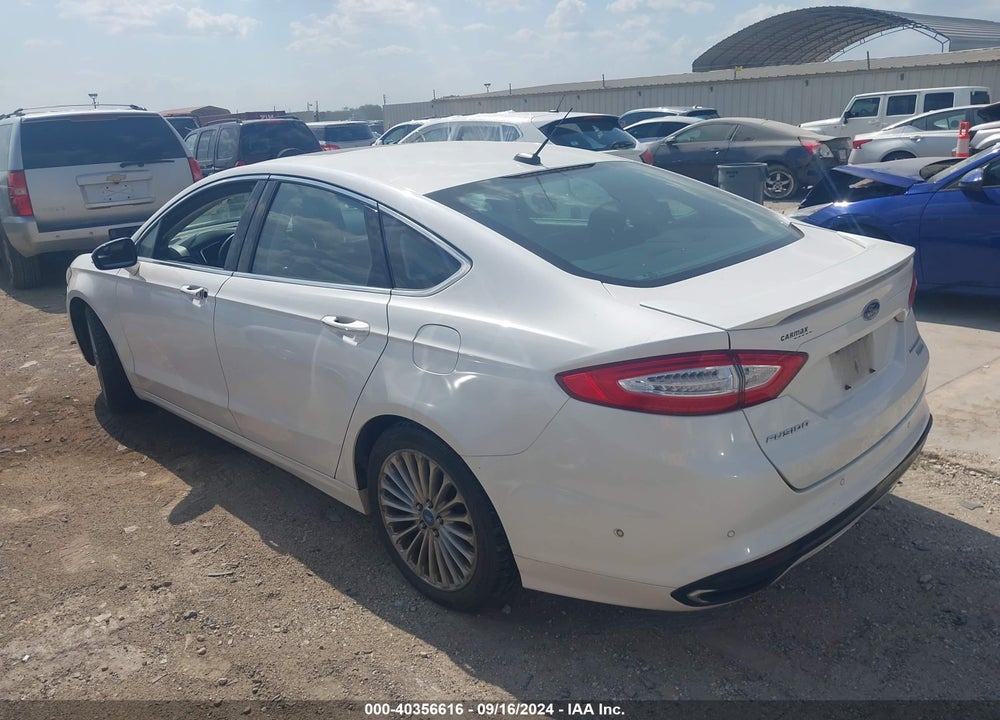 2014 FORD FUSION TITANIUM VIN: 3FA6P0K9XER207350
