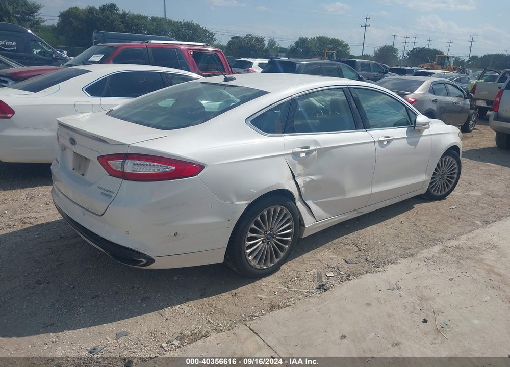 2014 FORD FUSION TITANIUM VIN: 3FA6P0K9XER207350