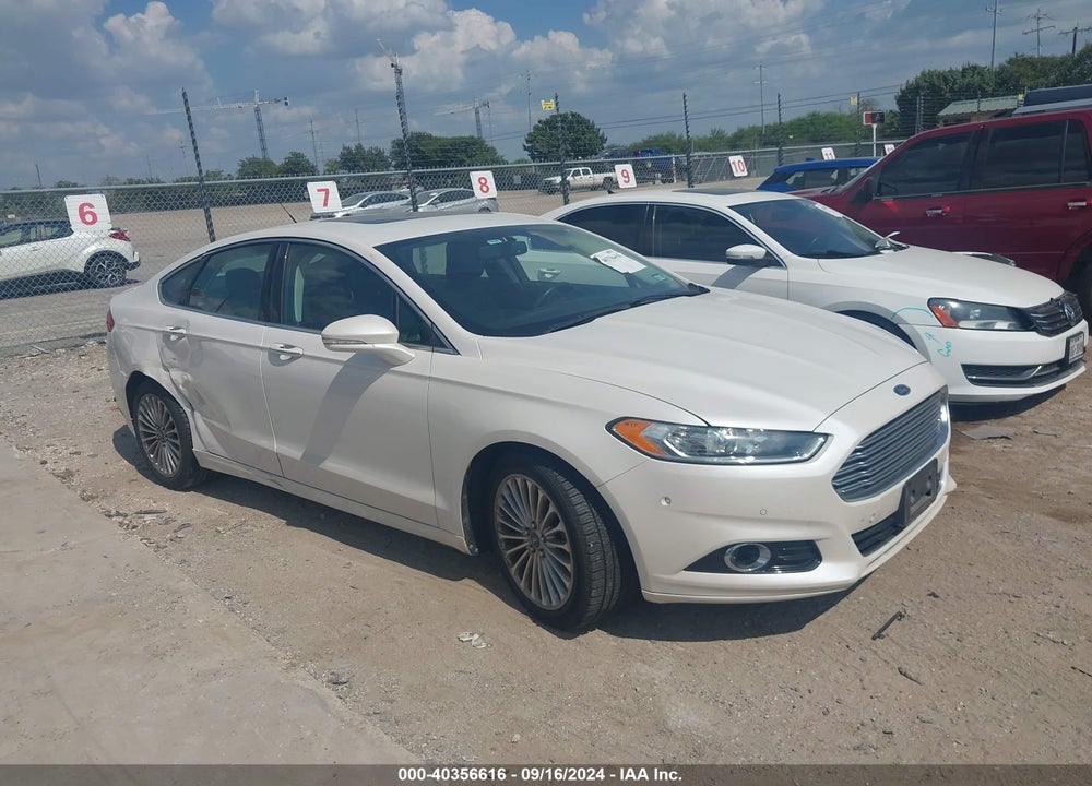 2014 FORD FUSION TITANIUM VIN: 3FA6P0K9XER207350