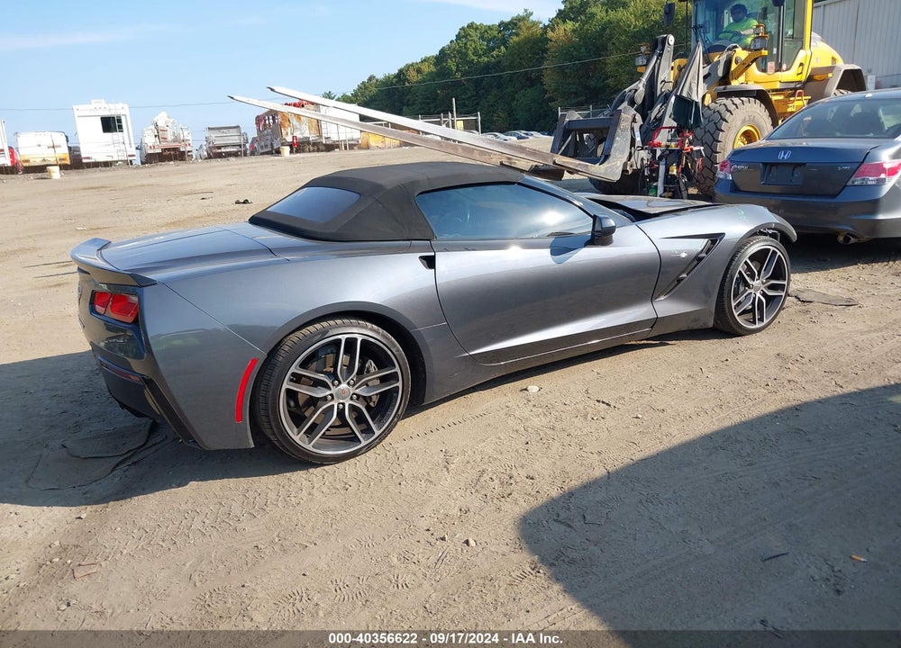 2014 CHEVROLET CORVETTE STINGRAY VIN: 1G1YF3D77E5110816