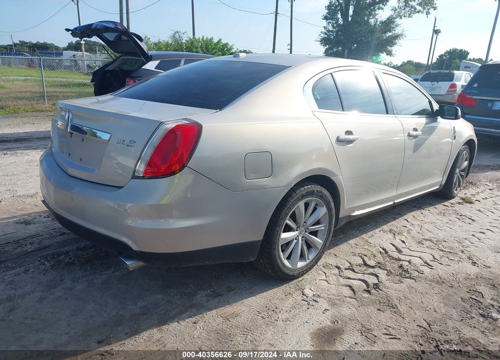 2009 LINCOLN MKS VIN: 1LNHM93R59G631414