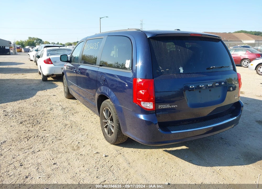 2017 DODGE GRAND CARAVAN GT VIN: 2C4RDGEG0HR673124