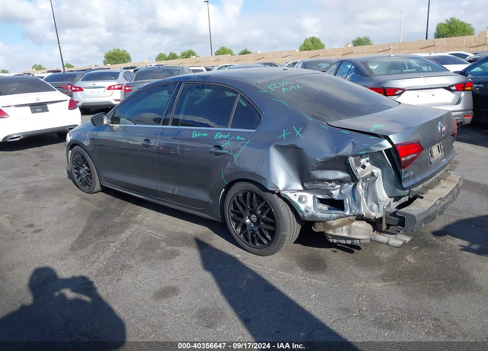 2017 VOLKSWAGEN JETTA 1.4T S VIN: 3VW2B7AJ8HM291890