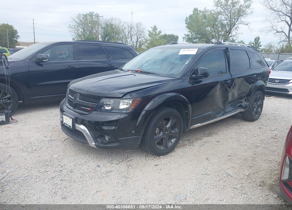 2018 DODGE JOURNEY CROSSROAD AWD VIN: 3C4PDDGG6JT491689