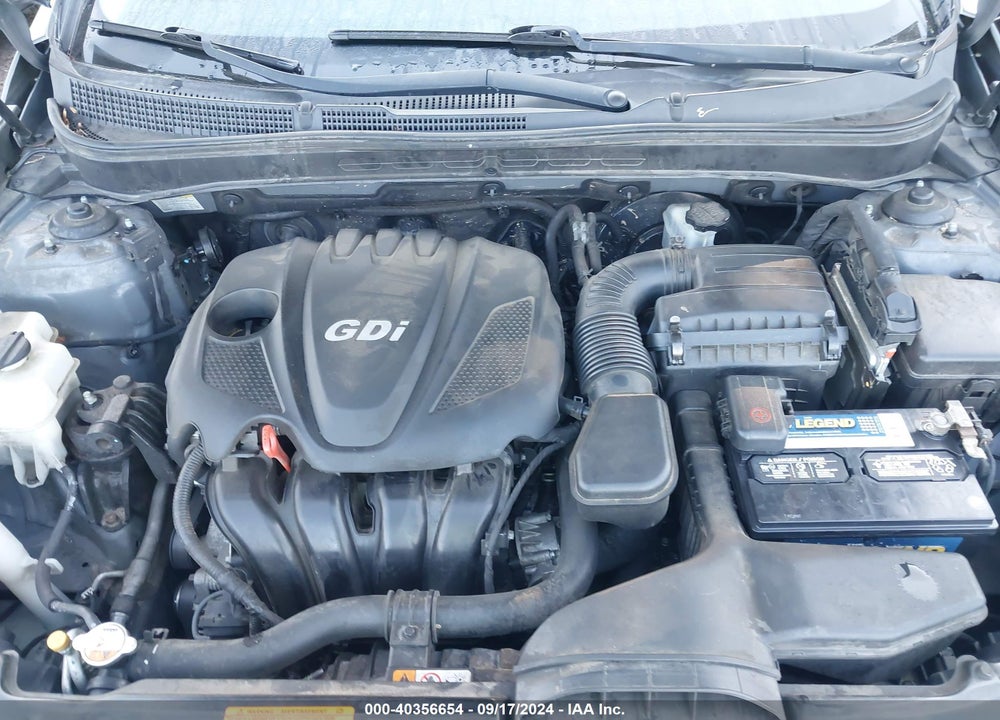 2013 HYUNDAI SONATA GLS VIN: 5NPEB4AC1DH616587