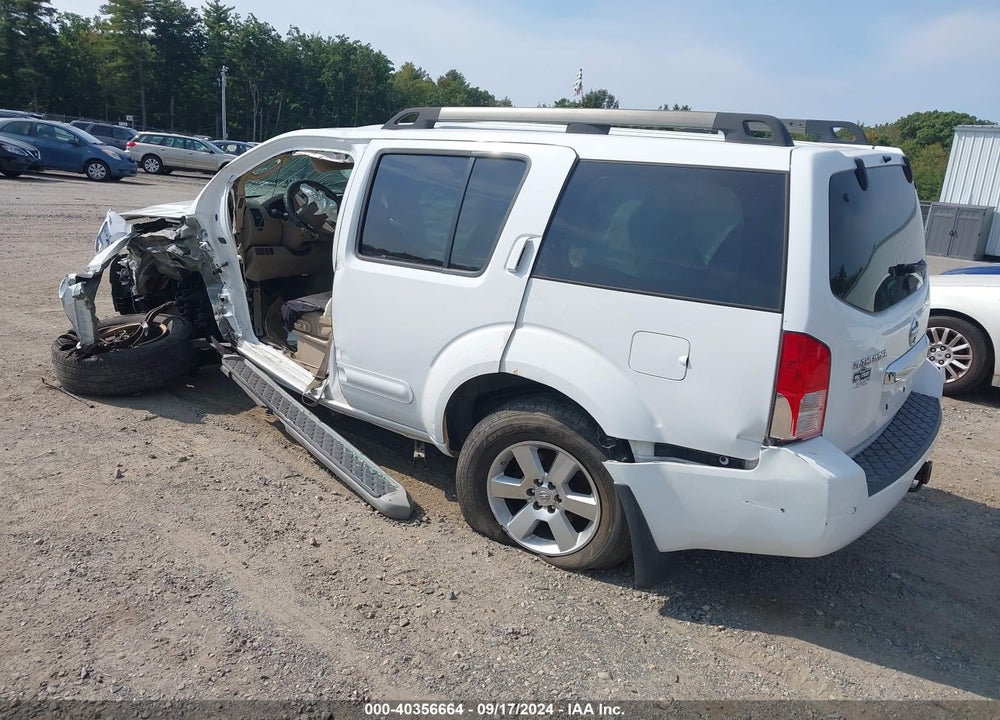2012 NISSAN PATHFINDER SV VIN: 5N1AR1NB4CC629138