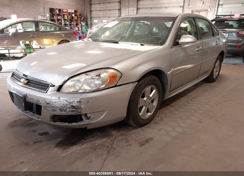 2011 CHEVROLET IMPALA LT VIN: 2G1WG5EK5B1222286