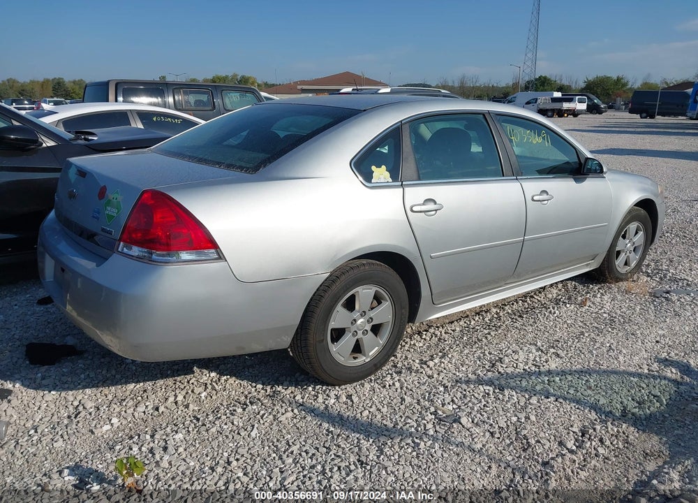 2011 CHEVROLET IMPALA LT VIN: 2G1WG5EK5B1222286