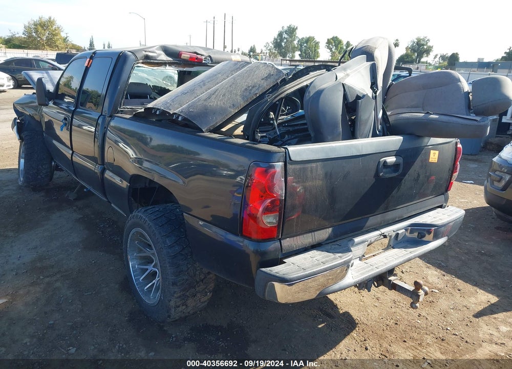 2004 CHEVROLET SILVERADO 1500 VIN: 1GCEK19V04E316611