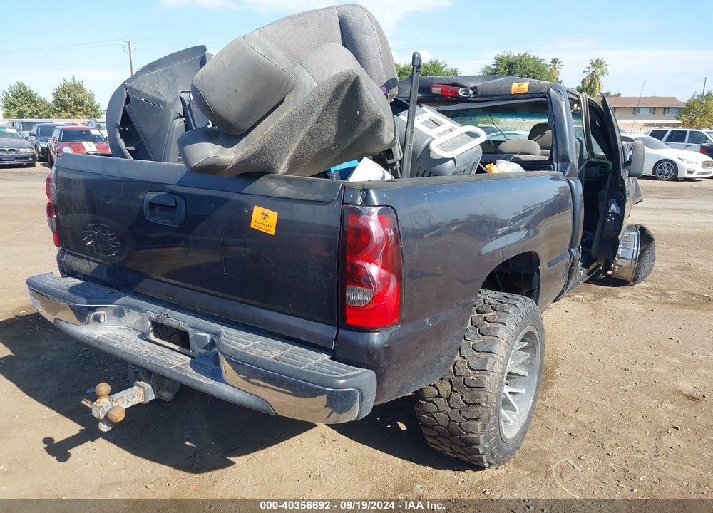 2004 CHEVROLET SILVERADO 1500 VIN: 1GCEK19V04E316611