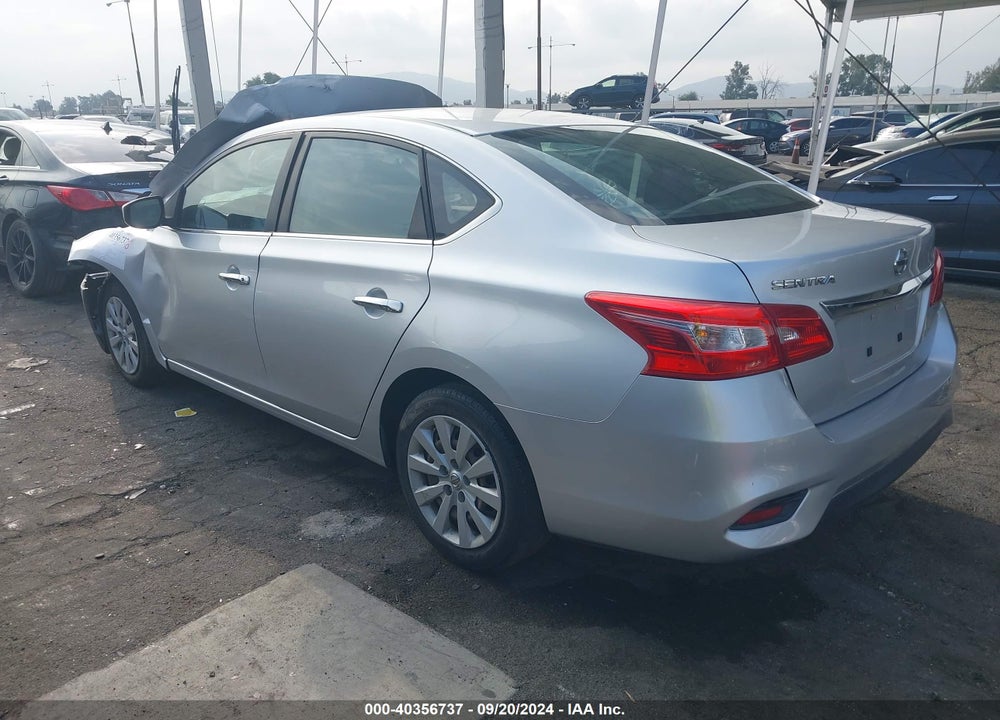 2016 NISSAN SENTRA S VIN: 3N1AB7AP2GY265847