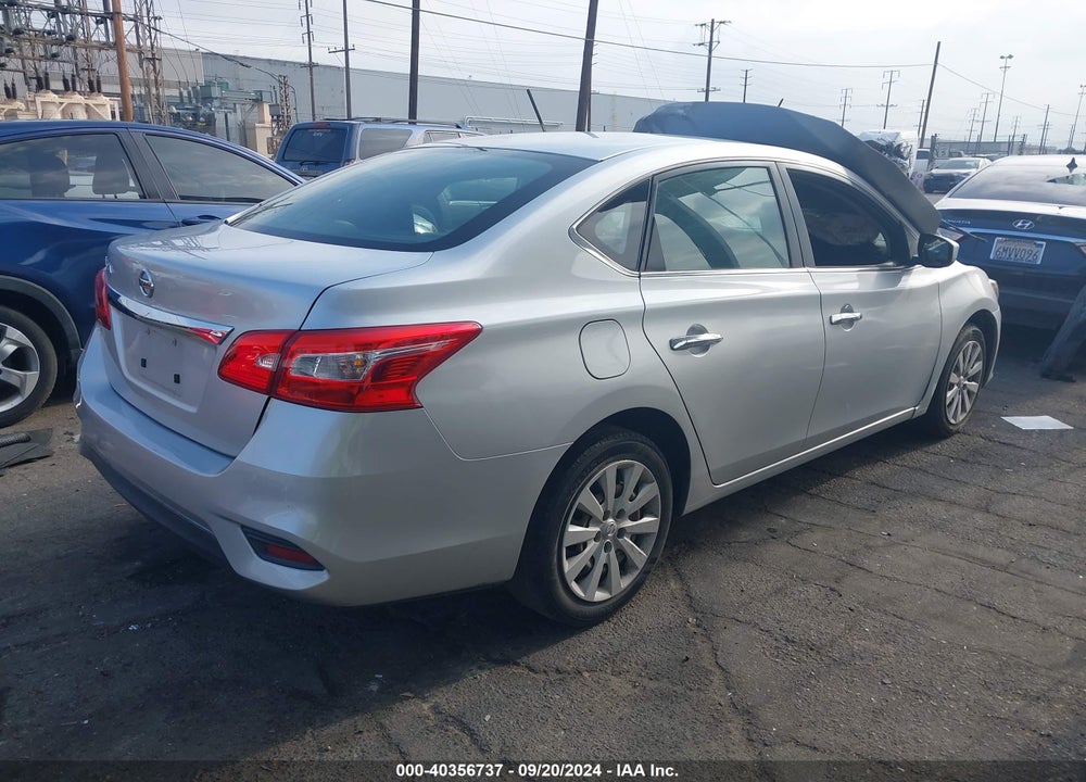 2016 NISSAN SENTRA S VIN: 3N1AB7AP2GY265847