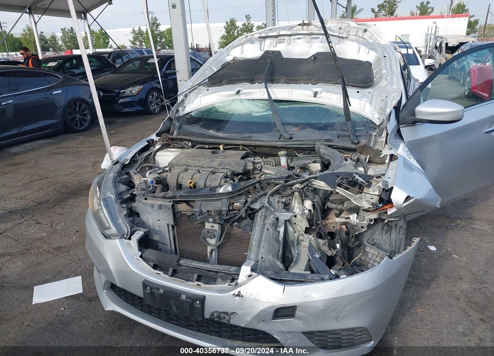 2016 NISSAN SENTRA S VIN: 3N1AB7AP2GY265847