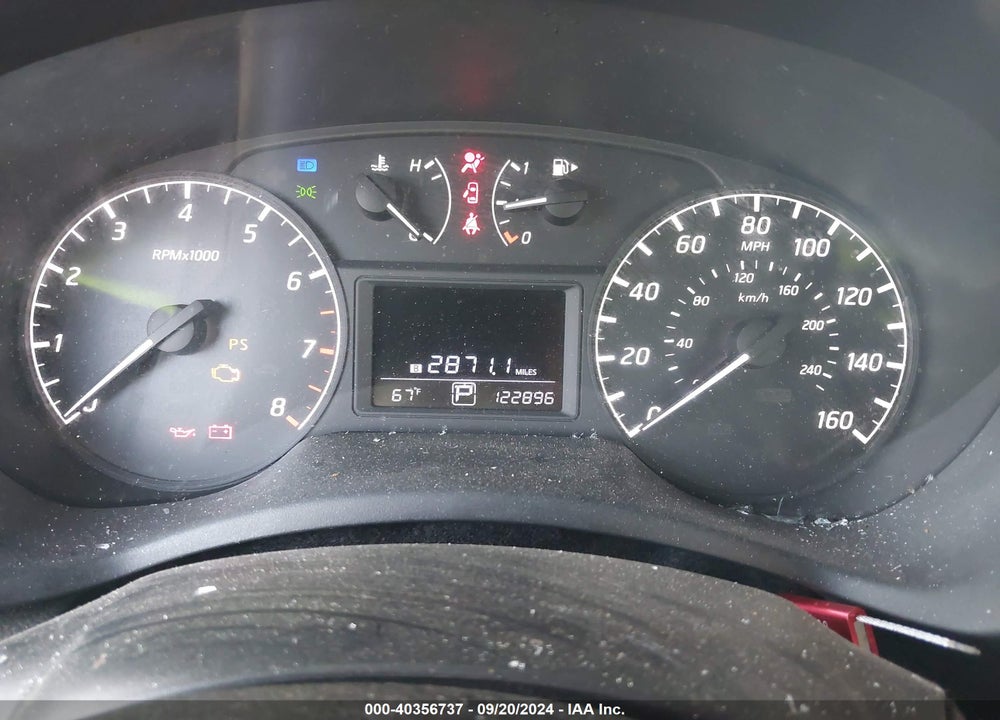 2016 NISSAN SENTRA S VIN: 3N1AB7AP2GY265847