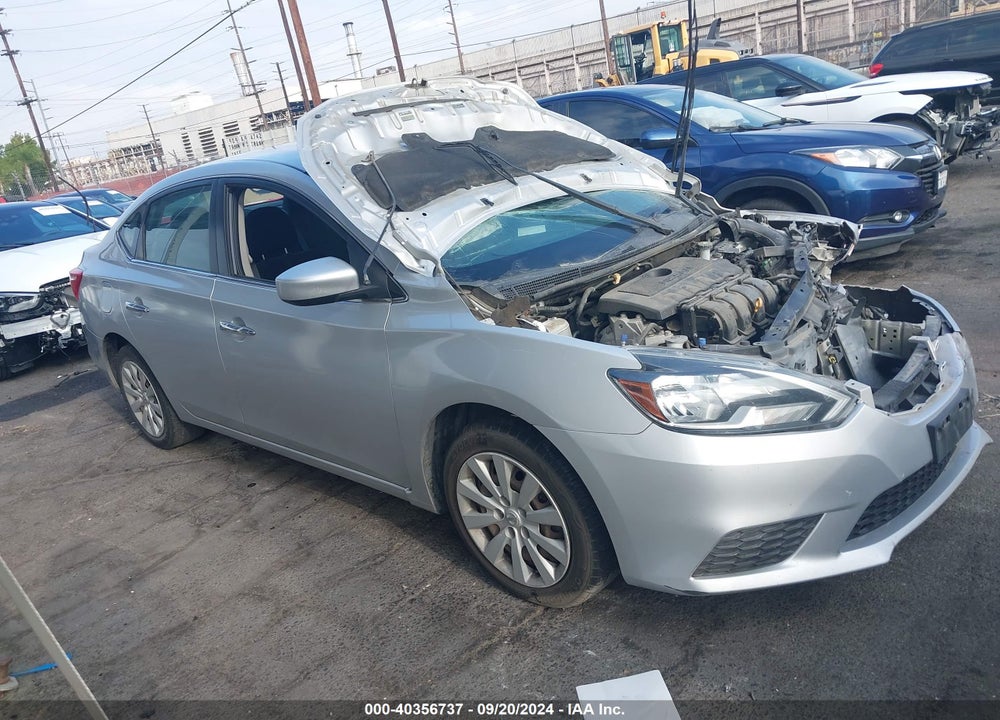 2016 NISSAN SENTRA S VIN: 3N1AB7AP2GY265847