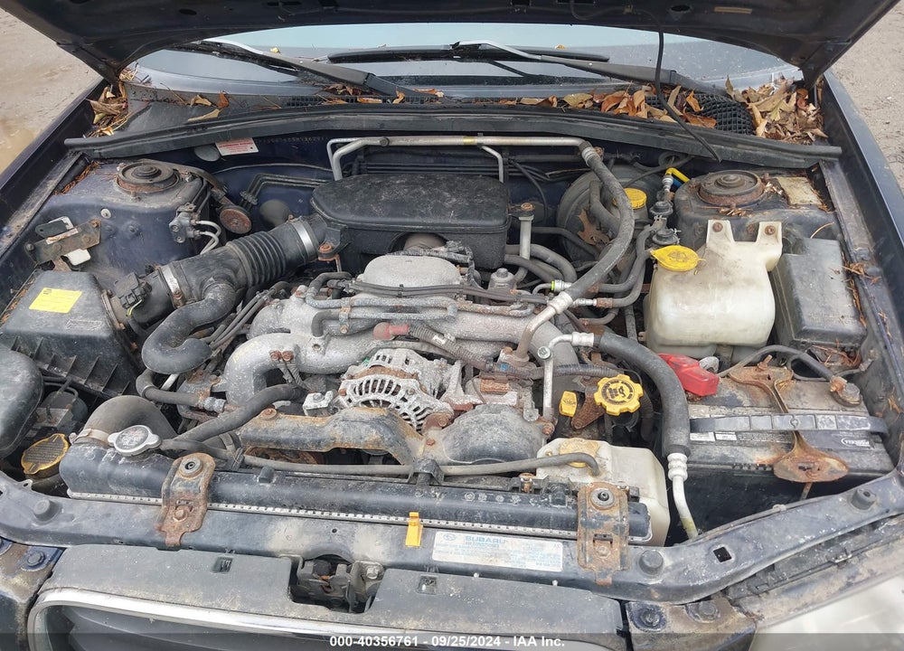2005 SUBARU FORESTER 2.5XS L.L. BEAN VIN: JF1SG67655H726291