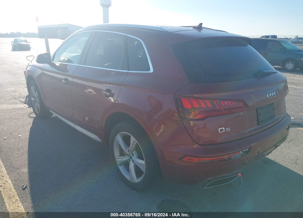 2018 AUDI Q5 2.0T PREMIUM/2.0T TECH PREMIUM VIN: WA1BNAFY6J2017656