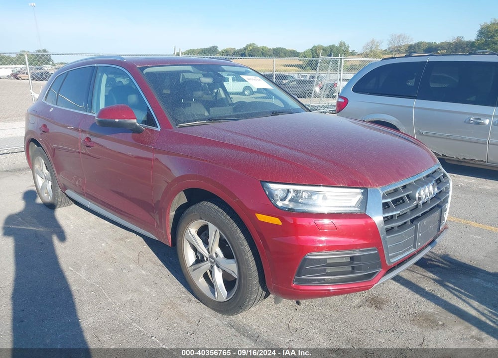 2018 AUDI Q5 2.0T PREMIUM/2.0T TECH PREMIUM VIN: WA1BNAFY6J2017656