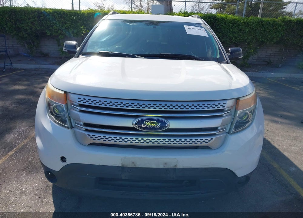 2013 FORD EXPLORER XLT VIN: 1FM5K7D86DGC70660