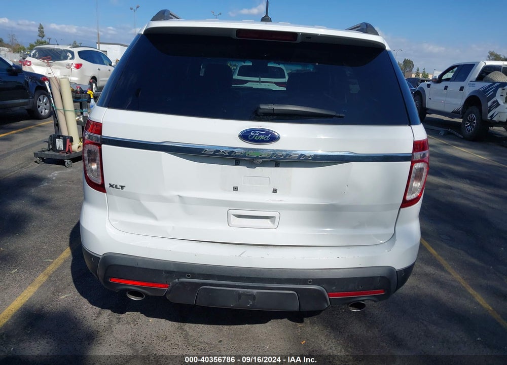 2013 FORD EXPLORER XLT VIN: 1FM5K7D86DGC70660