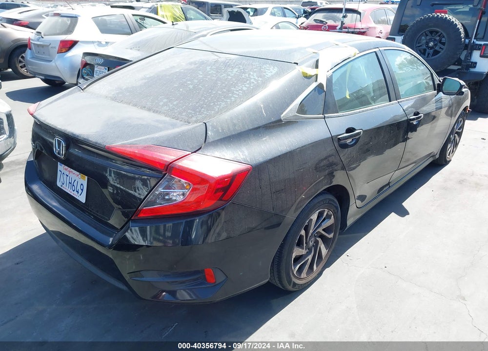 2016 HONDA CIVIC EX-T VIN: 2HGFC1F41GH518000