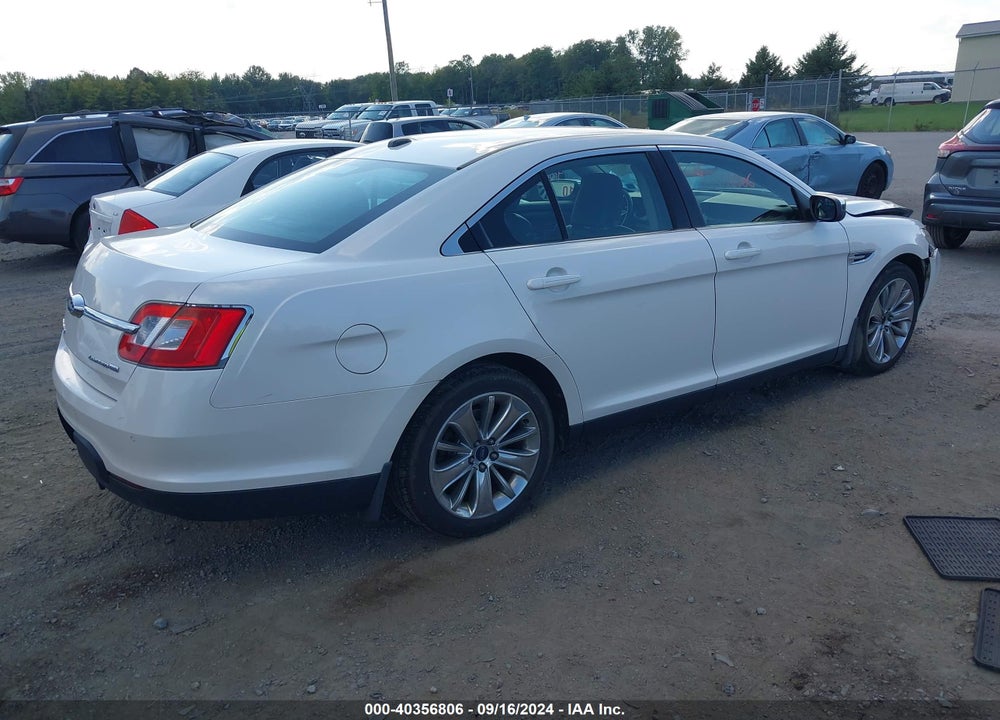 2011 FORD TAURUS LIMITED VIN: 1FAHP2JW1BG110603