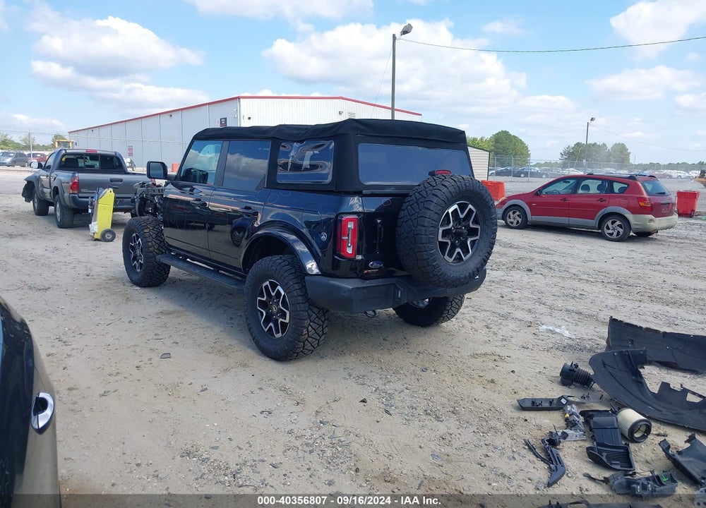 2022 FORD BRONCO OUTER BANKS VIN: 1FMDE5BH5NLB09607