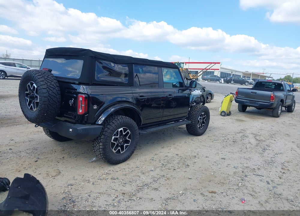 2022 FORD BRONCO OUTER BANKS VIN: 1FMDE5BH5NLB09607