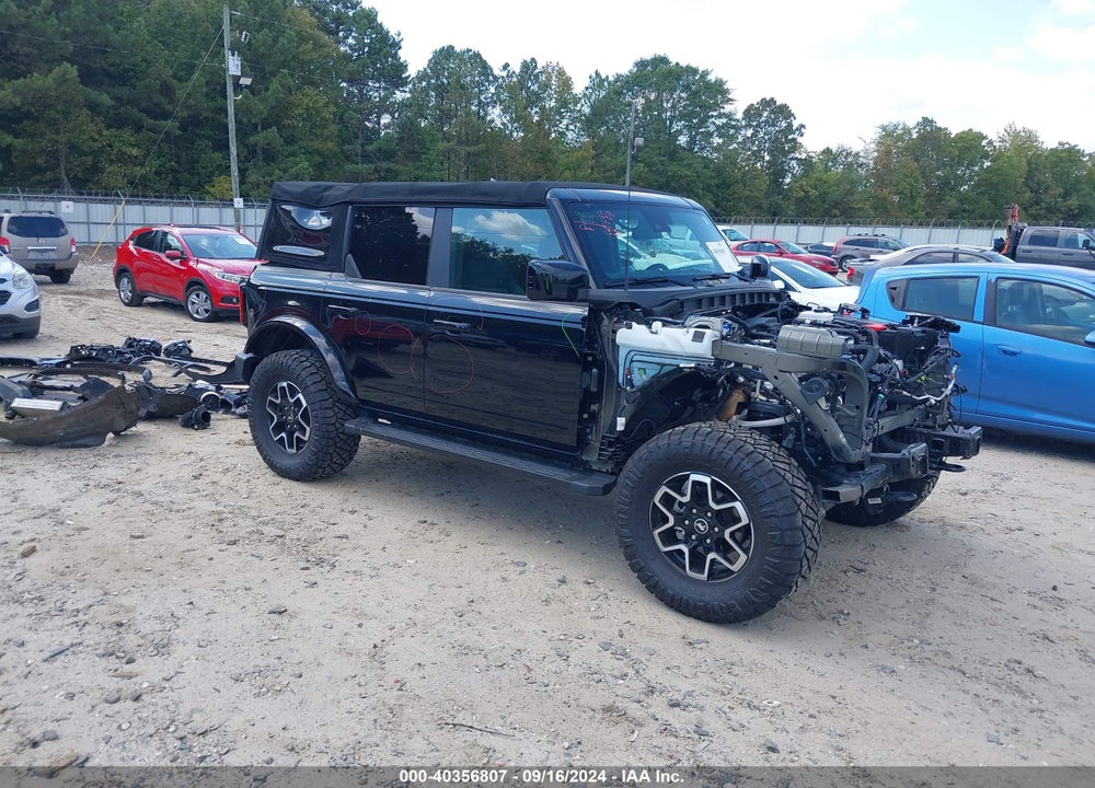 2022 FORD BRONCO OUTER BANKS VIN: 1FMDE5BH5NLB09607