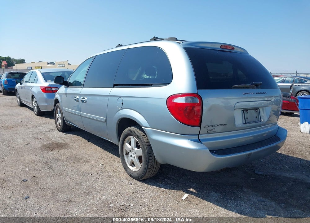 2006 DODGE GRAND CARAVAN SXT VIN: 2D4GP44LX6R649361